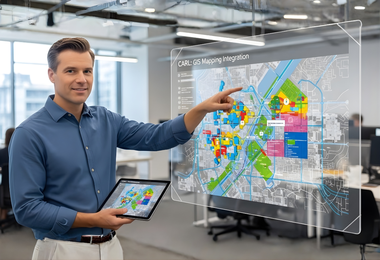 GIS platforms and open standards illustration