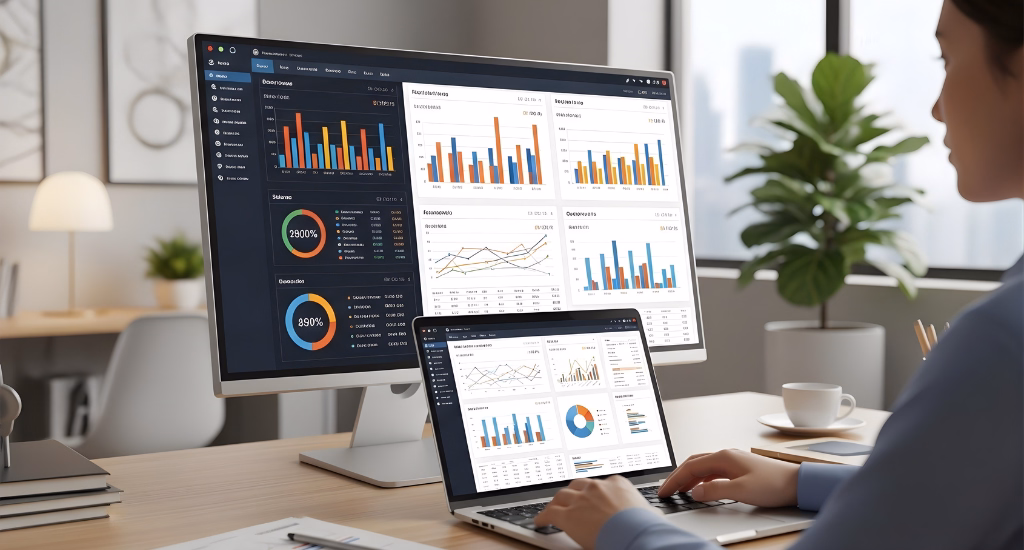 Reporting and analytics dashboard